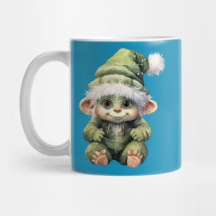 Cute Watercolour Grinch Mug